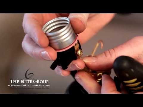 How To Rewire A Lamp | The Elite Group Property Inspections