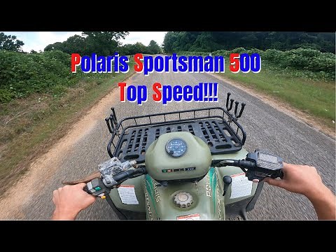 Polaris Sportsman 500 Top Speed!!!