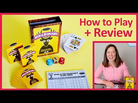 How to Play “Deer in the Headlights” Card Game—a Fun Family and Party Game!