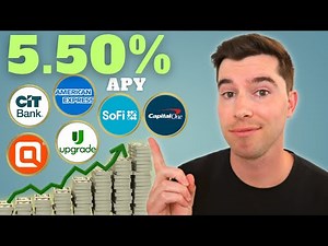 The BEST High Yield Savings Accounts for 2024 (5.50% APY!)