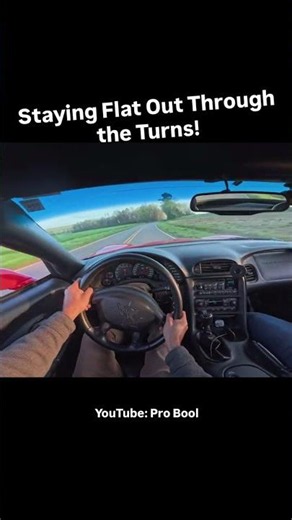 Staying Flat Out Through the Turns!