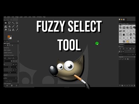 GIMP Tutorial #7: Fuzzy Select Tool | GIMP Tutorials