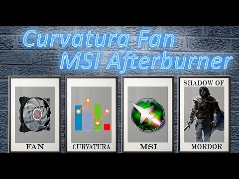 Configurando Curvatura FAN MSI Afterburner | Tutorial e Testes Temperaturas