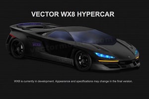 Vector de retour avec la supercar WX8 ?
