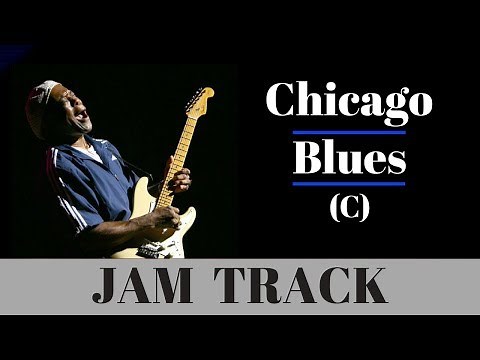 Chicago Blues Backing Jam Track (C)