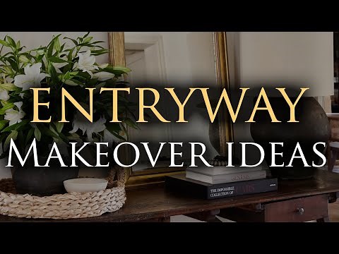 ENTRYWAY Interior Design | 12 Styling Tips for Small, Medium & Large Spaces