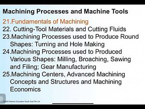 Fundamental of Machining