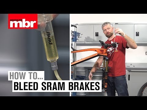 How to Bleed SRAM Disc Brakes | Mountain Bike Rider