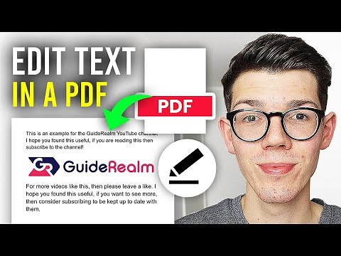 How To Edit Text In PDF - Full Guide