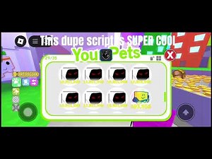 Roblox Pet Simulator 1 script