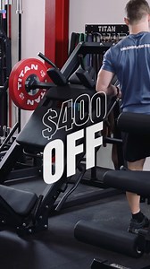 Two machines in one—because why settle for less? FLASH DEAL: $400 off the Plate-Loaded Leg Press & Hack Squat Machine. Full lower body burn to build strength and break limits. | Titan Fitness