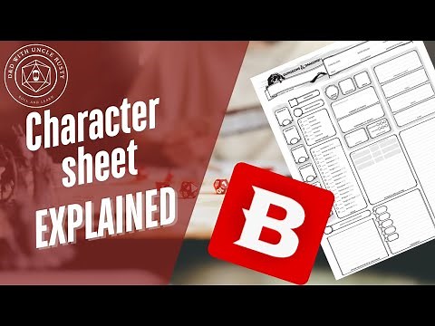 The Ultimate D&D Character Sheet Tutorial
