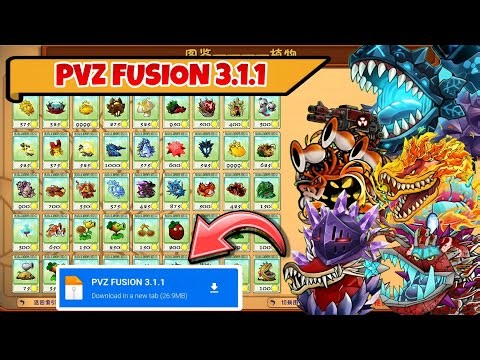 PVZ Fusion Mod Menu 3.1.1 Android New Update Unlimited All Unlock All New Plants Latest Update