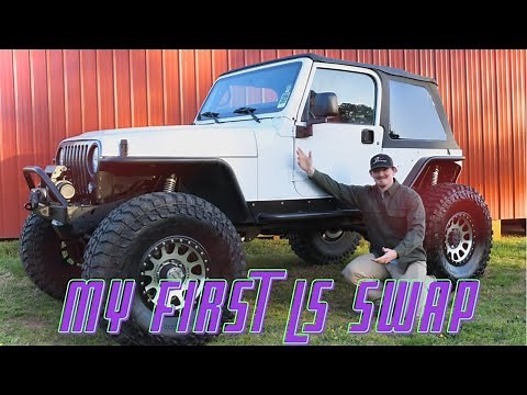 Jeep Wrangler LS swap