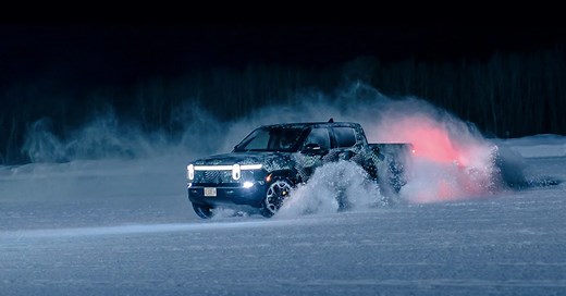 Rivian tests R1T electric pickup in sub-zero temperatures