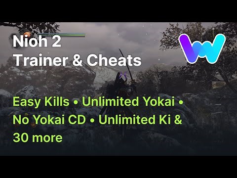 Nioh 2 - The Complete Edition Trainer +34 Cheats (Unlimited Ki, No Yokai CD, Unlimited Gauge & More)