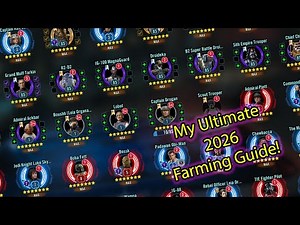 My 2026 Ultimate Galaxy of Heroes Farming Guide!