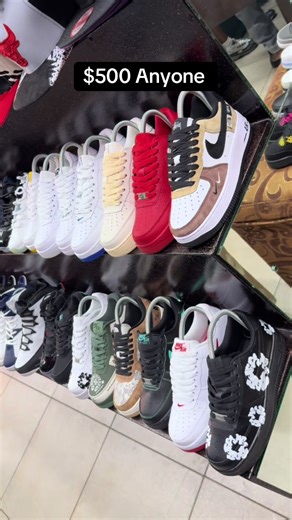 $500 anyone Sizes 4-13(available in certain styles) WhatsApp us on 499-6037 to order for delivery or you can visit any of our 5 locations 📌 #195 Aranguez Main Road, Aranguez 499-6037 📌 #1 Bally’s Central Plaza, Chaguanas 324-3290 📌 #38 Western Main Road, St. James 796-2223 📌 Shops of Arima, Inner Mall, Tumpuna Road 289-8321 📌 Lp#81 Hampden lowlands,Tobago 466-2246