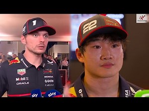 Max Verstappen & Yuki Tsunoda Race Interview | Abu Dhabi Grand Prix 2025