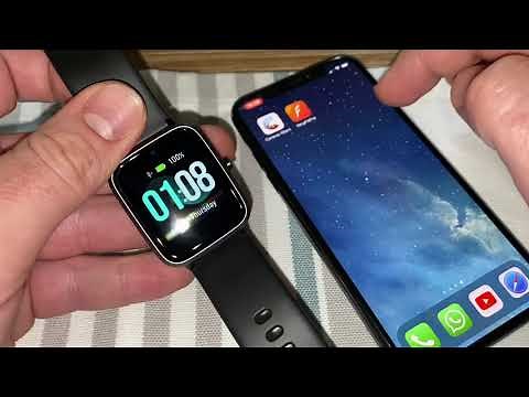 HOMVILLA Fitness Tracker, Smartwatch Waterproof IP68 Activity Tracker unboxing and instructions