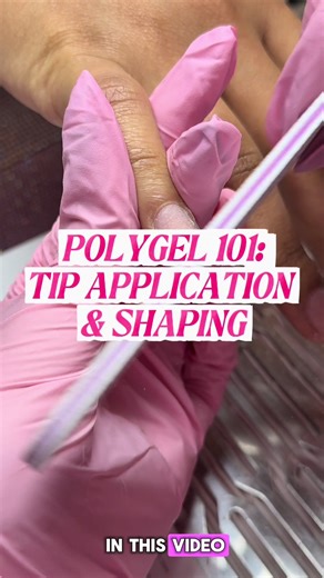 Polygel Nail Tips: Application and Shaping Guide