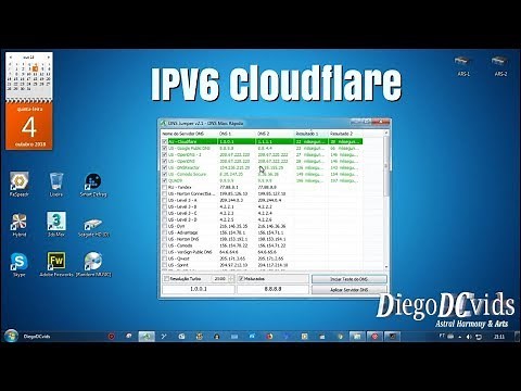 Como configurar o IPV6 Cloudflare 1.1.1.1 e ajustar o DNS