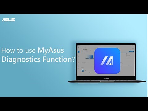 How to use MyASUS Diagnostics Function? | ASUS SUPPORT