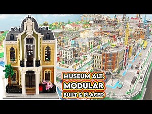 LEGO Gideon's House Modular Building | Museum Alt Build | Review & Placement