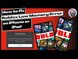 How to fix Roblox Low Memory Error 286 on iPhone or iPad