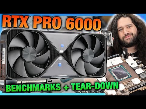NVIDIA RTX PRO 6000 Blackwell Benchmarks & Tear-Down | Thermals, Gaming, LLM, & Acoustic Tests