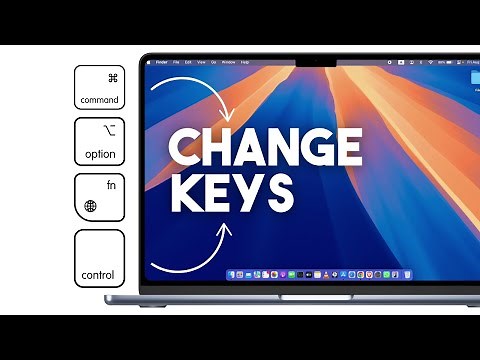 How to Change Command Key to Control on Mac - Keyboard Button Functions Change