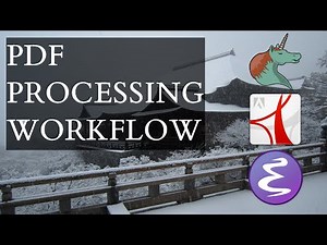 Emacs PDF Processing Workflow with Org Attach and Org Noter