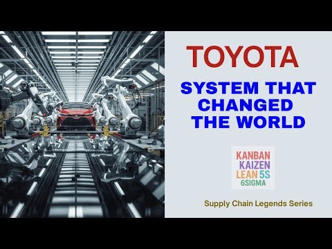 How Toyota Built the Supply Chain System That Changed the World