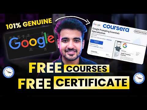 𝐄𝐱𝐩𝐢𝐫𝐢𝐧𝐠 𝐒𝐨𝐨𝐧! Coursera Free Certification Courses 2026 | Free Google Certificate For Students