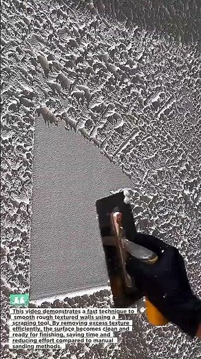 Satisfying Wall Texture Removal Trick That Works
