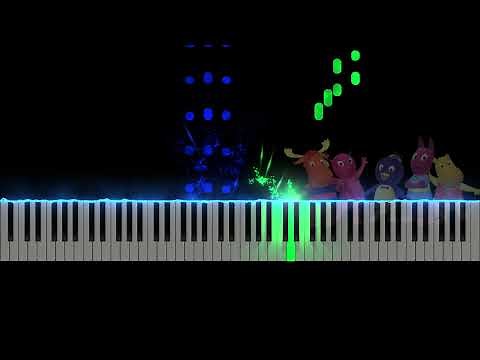 How to Play: Into The Thick of It - Backyardigans (Piano Tutorial)