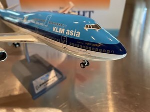 KLM Boeing 747-400, InFlight 200 model unboxing and review, PH-BFC