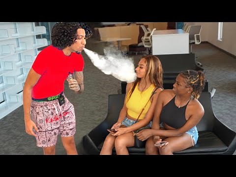Vaping in Peoples Faces!!!