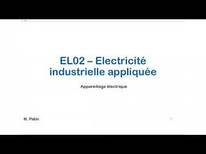 Cours EL02 - Electricité industrielle