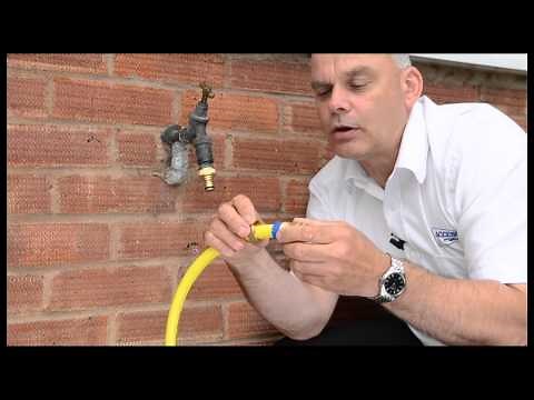 Brass tap fittings hose connections