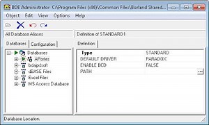 BDE Borland Database Engine 5.2 » Proyecto A