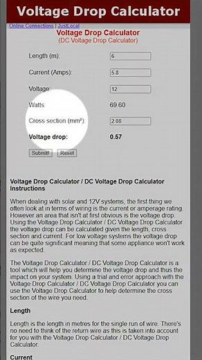 How to calculate voltage drop and make better projects