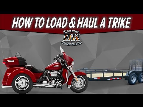 How to Load & Secure a Harley Trike onto a Trailer