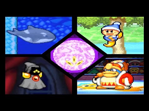 Kirby Invaders from the Dark + Dream Land Advance All Bosses