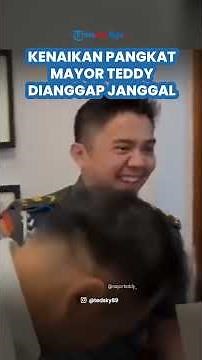 KENAIKAN PANGKAT Mayor Teddy Dianggap Janggal, Kadispen TNI Sebut Sesuai Surat Perintah