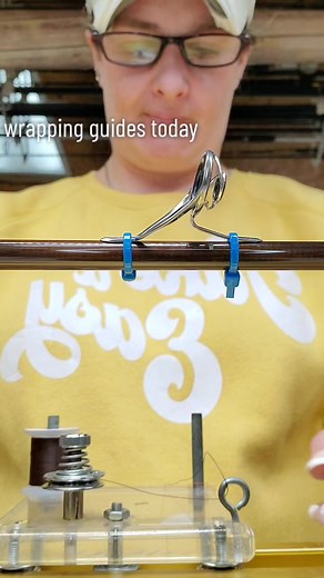 Wrapping Guide Rod with Classic and Simple Decorative Wrap Courses