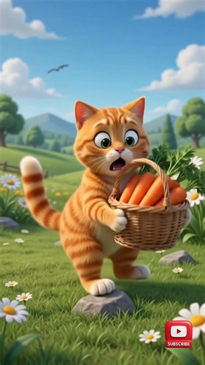 Ozzy the Naughty Cat Learns a Lesson!🐰🐱 | Animated Short Story