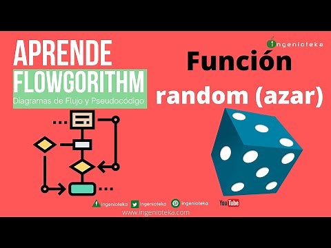 🔃23: Generar número RANDOM (AZAR) en Flowgorithm🤓 | ‪@Ingenioteka‬ #flowgorithm
