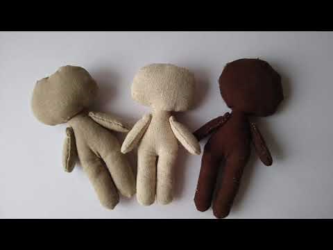 How to Make a Basic Cloth Doll- doll making tutorial- super easy method revealed-