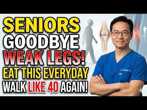 Seniors Want STRONGER Legs Even At 90 Eat THIS Every Day Dr William Li